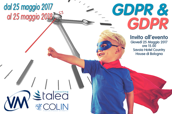 Locandina GDPR