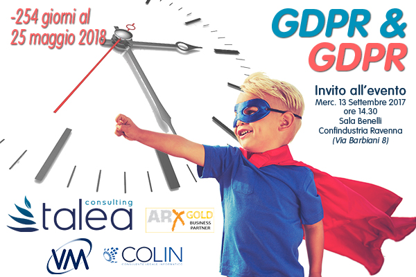 Evento GDPR & GDPR Confindustria Ravenna