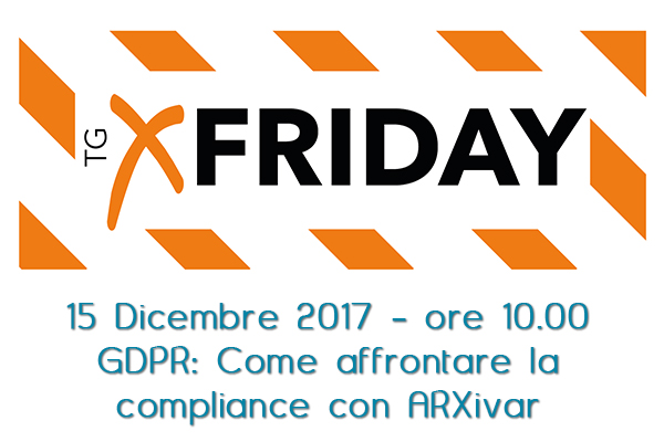 X-Friday GDPR evidenza blog
