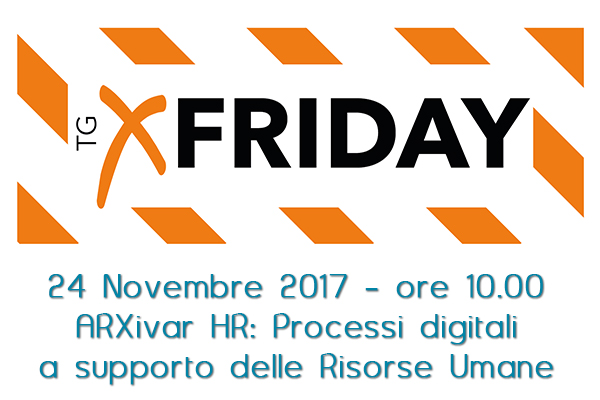 X-Friday HR evidenza blog ARXivar X-Friday HR