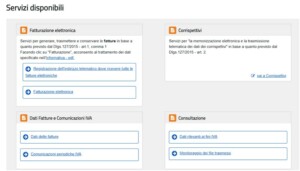 Servizi Fatturazione Elettronica B2B Agenzia Entrate