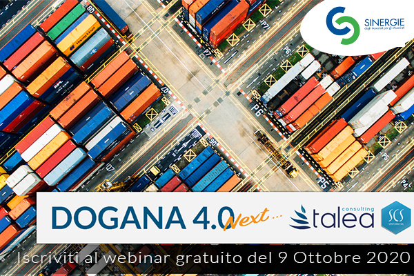 2009 Visual Webinar Dogana 4.0 Next 9 ottobre