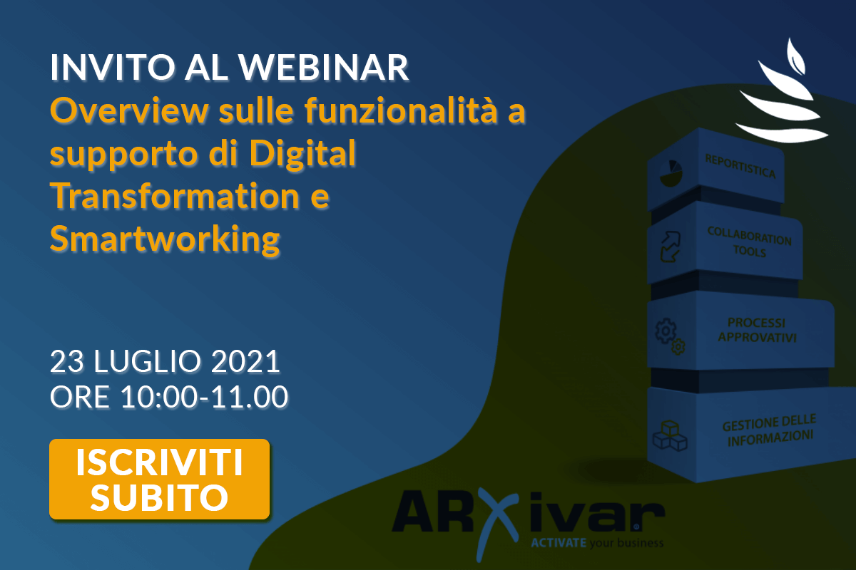 webinar arxivar 23 luglio 2021