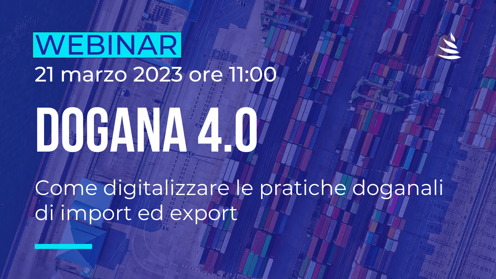 WEBINAR Dogana 4.0