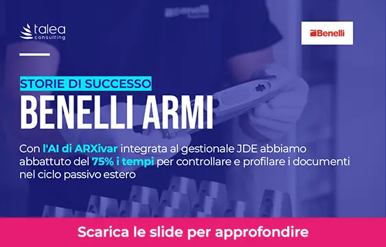 Case History-Benelli Armi-Talea-Consulting
