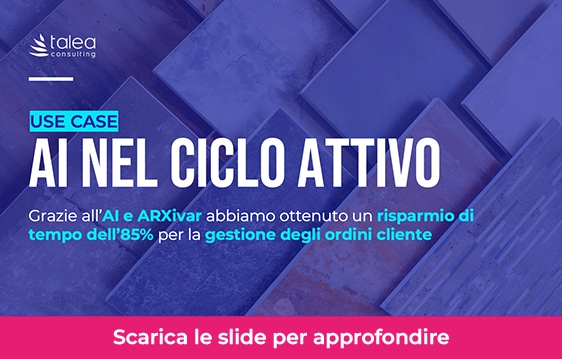 Talea Consulting-Use Case-Qualità e ciclo attivo