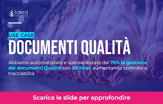 Talea Consulting-Use Case-Qualità